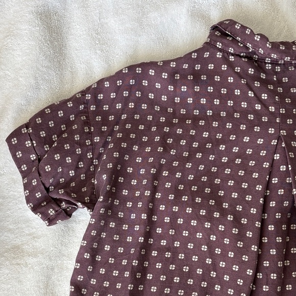 Toad&Co Plum Patterned Shirt - Picture 8 of 11